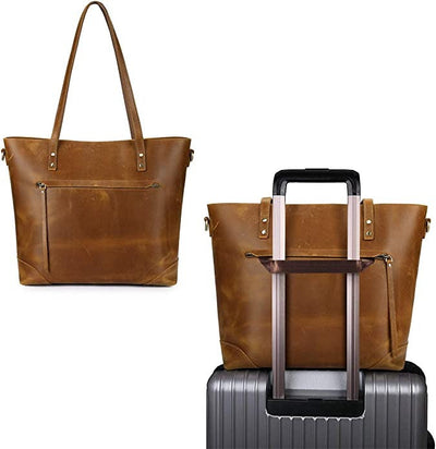 Sac en cuir vintage