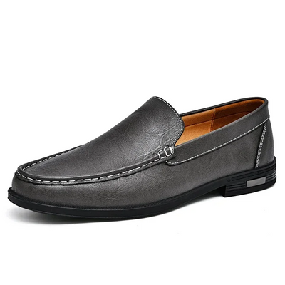 Mocassins en cuir véritable Pelle Italiana.