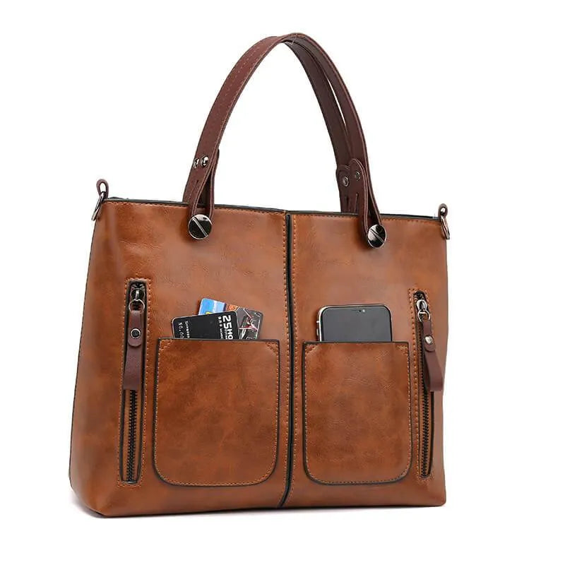 Poppy | Sac à épaule en cuir