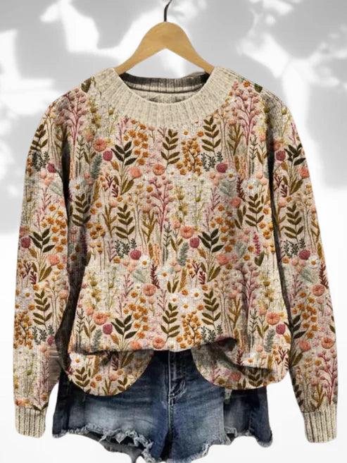 Nova | Pull floral confortable