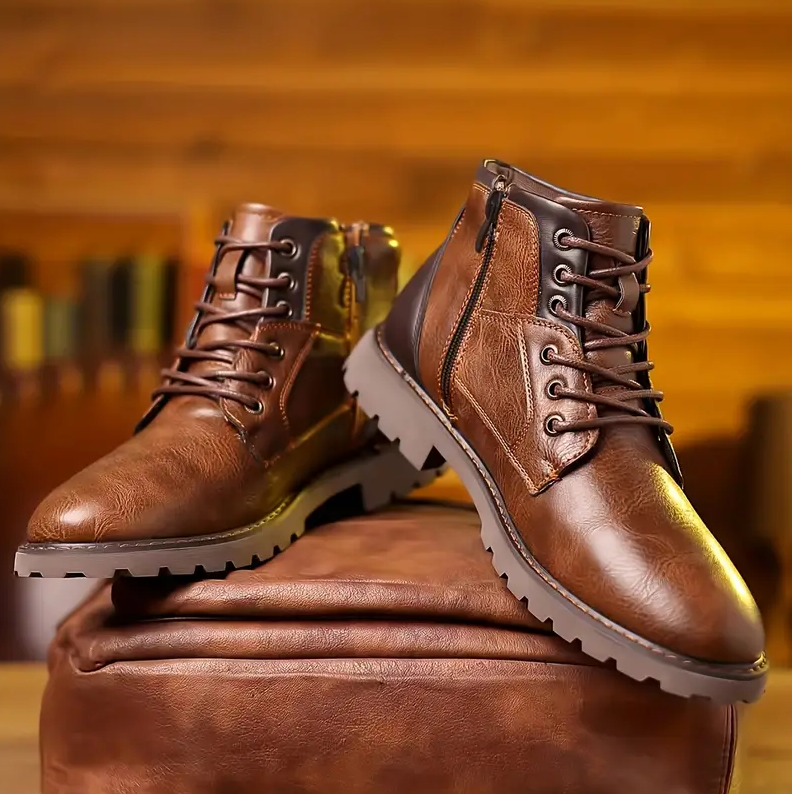 Luca Moretti - Bottines en cuir