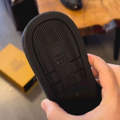 Faro | Baskets noires pour hommes