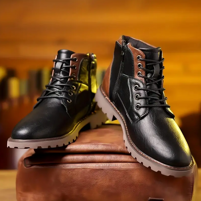 Luca Moretti - Bottines en cuir