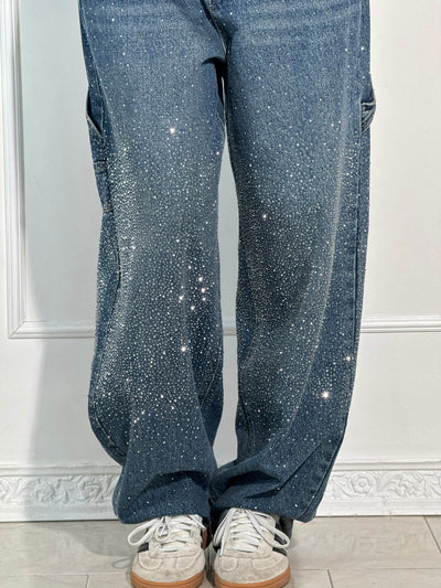 Jean en Denim Balloon Carpenter Brillant