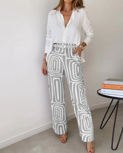 Anouk | Ensemble Confortable et Élégant (CEINTURE OFFERTE)