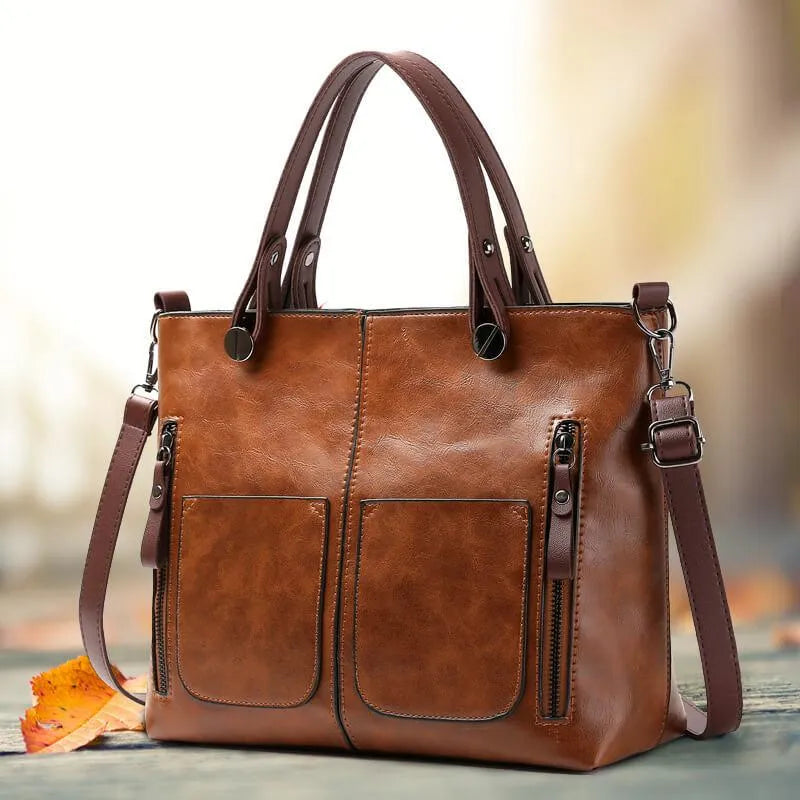 Poppy | Sac à épaule en cuir
