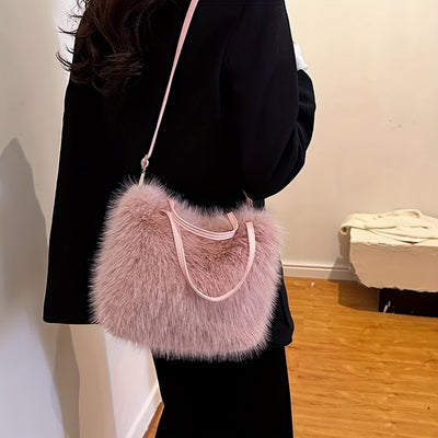 BIRK - Sac Fourre-Tout Chic en Fausse Fourrure