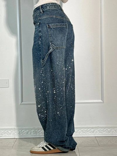 Jean en Denim Balloon Carpenter Brillant