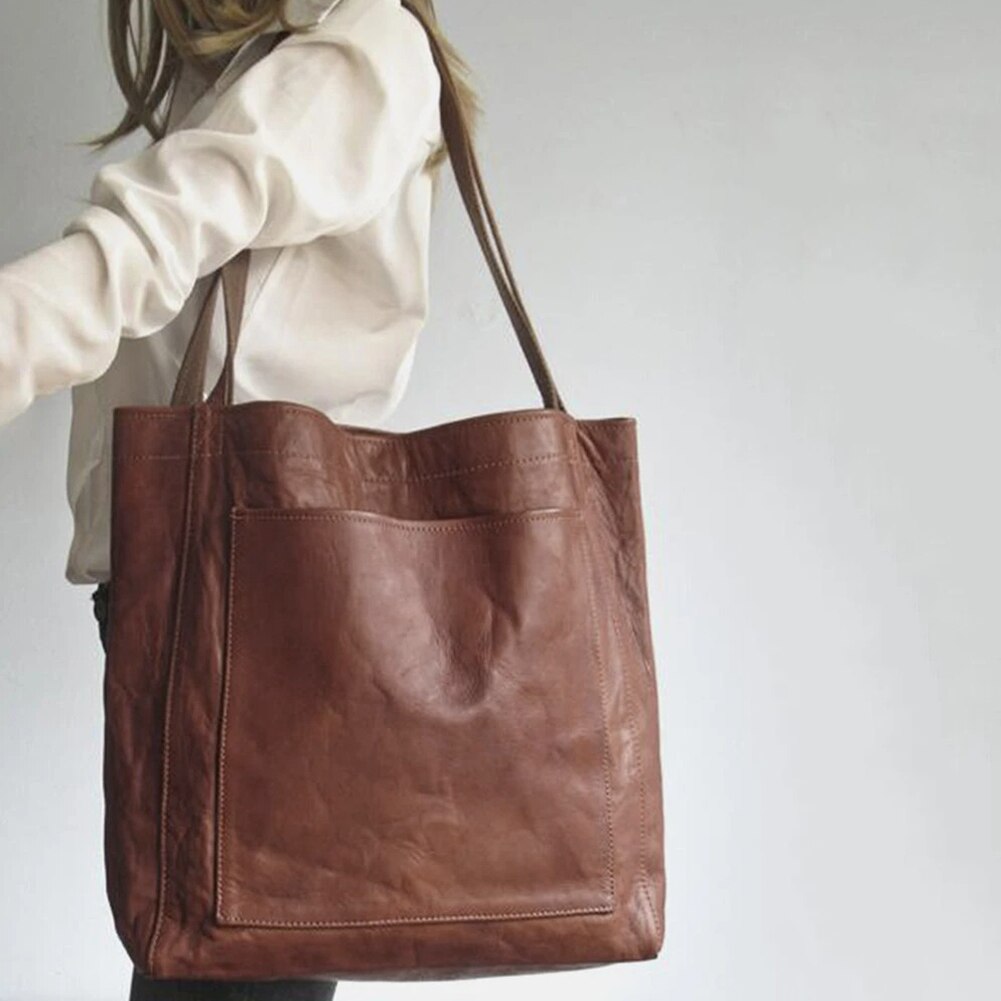 JansenStyle™ Dagmar - Élégant sac à main en cuir