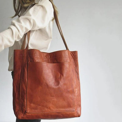 JansenStyle™ Dagmar - Élégant sac à main en cuir