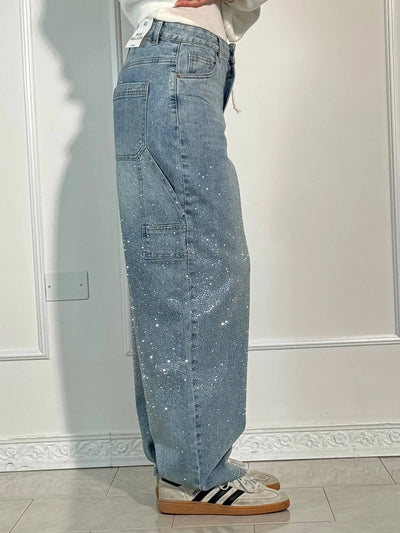 Jean en Denim Balloon Carpenter Brillant