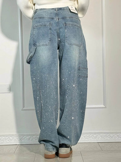 Jean en Denim Balloon Carpenter Brillant
