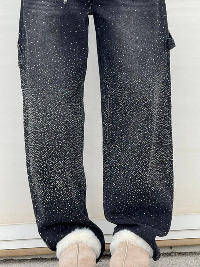 Jean en Denim Balloon Carpenter Brillant
