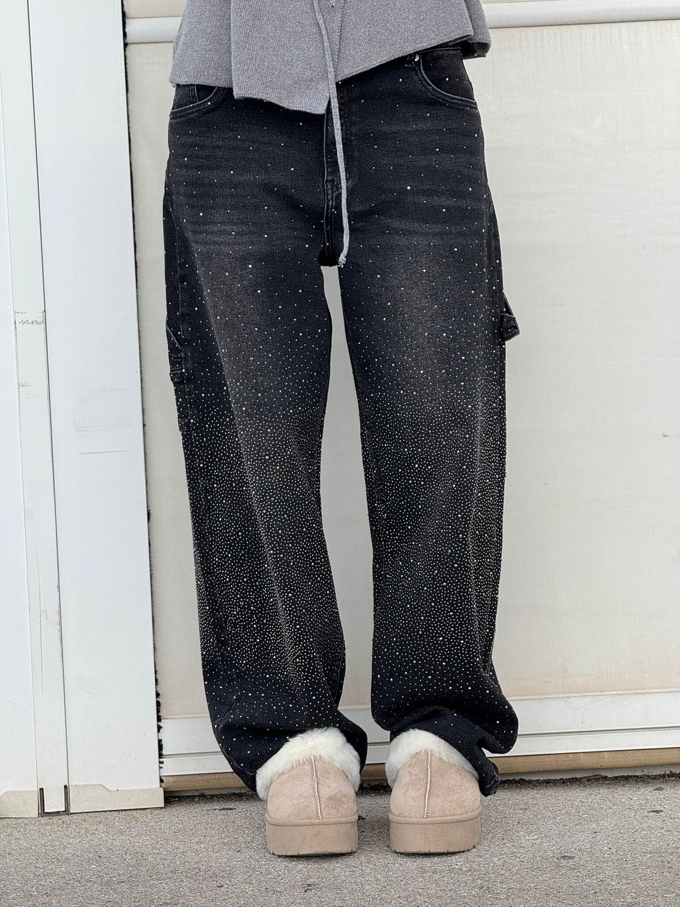 Jean en Denim Balloon Carpenter Brillant
