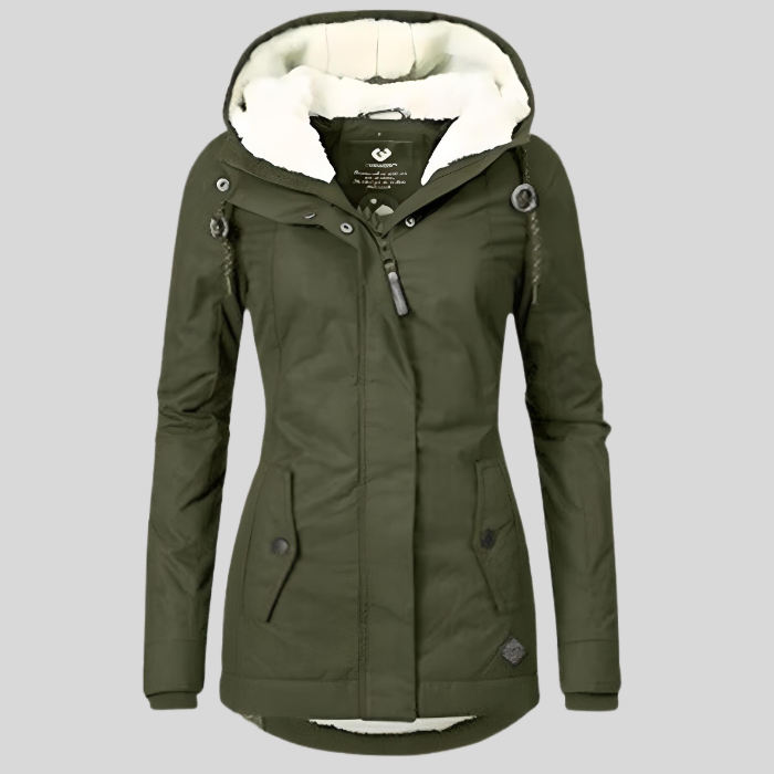 Ella | Manteau D'Hiver Long Imperméable