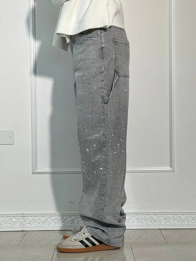 Jean en Denim Balloon Carpenter Brillant