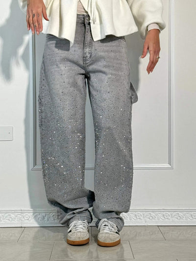 Jean en Denim Balloon Carpenter Brillant