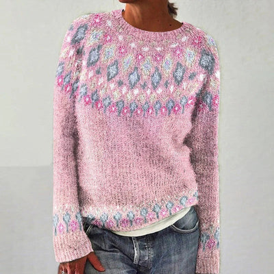 Pull Regina avec motif à vagues rétro