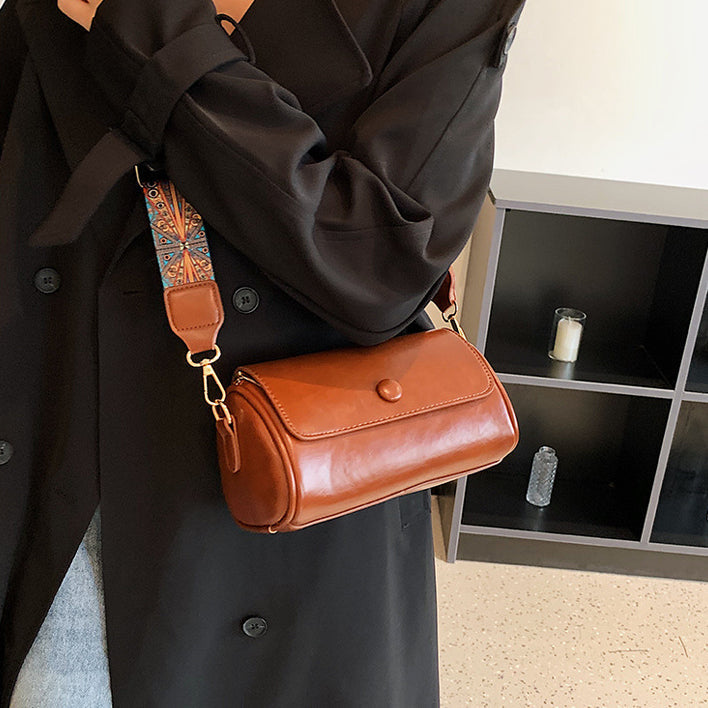 JansenStyle™ Ysabella | Sac à bandoulière vintage en cuir élégant