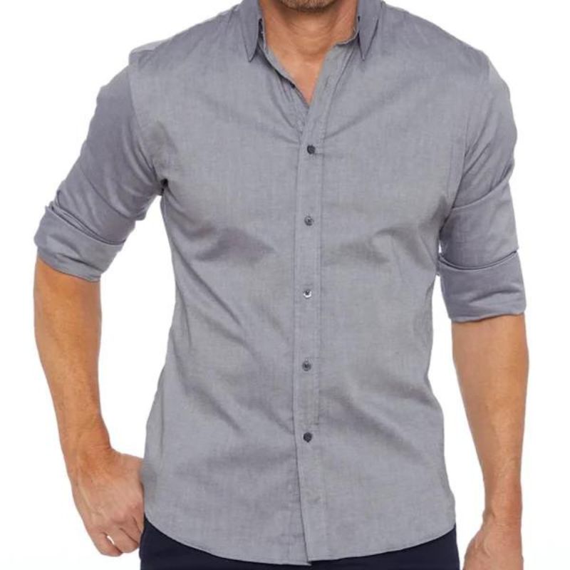 EMILIO | CHEMISE INFROISSABLE AVEC FERMETURE ÉCLAIR (1+1 GRATUIT)