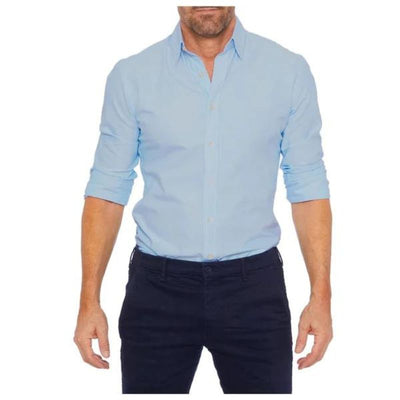 EMILIO | CHEMISE INFROISSABLE AVEC FERMETURE ÉCLAIR (1+1 GRATUIT)
