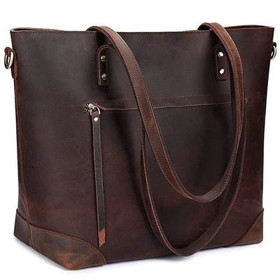 Sac en cuir vintage