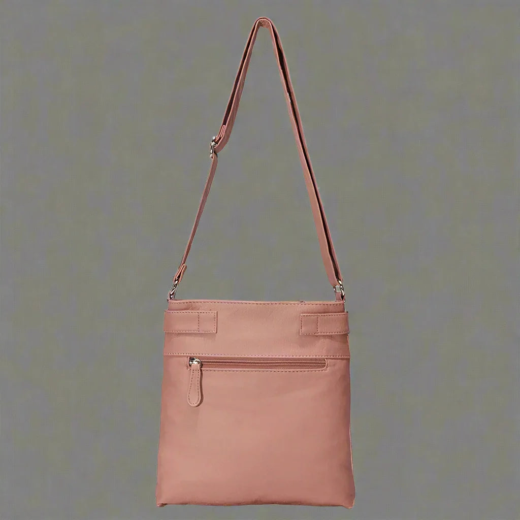 JansenStyle™ Zara | Sac à épaule en cuir doux avec plusieurs compartiments