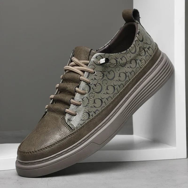 Giuliano - Sneakers en cuir italien