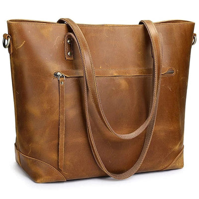 Sac en cuir vintage