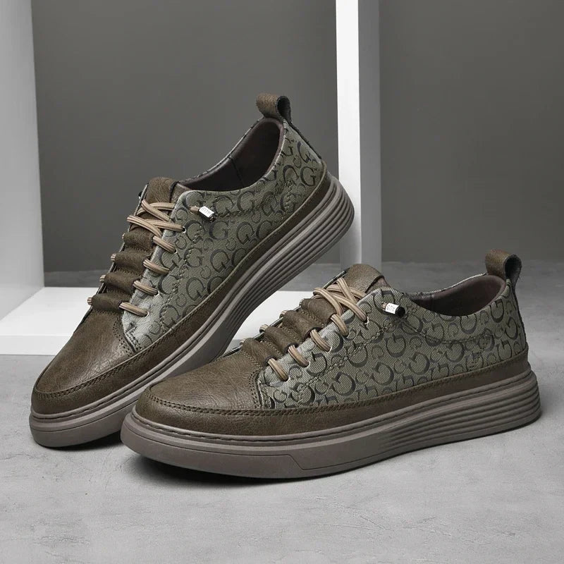 Giuliano - Sneakers en cuir italien