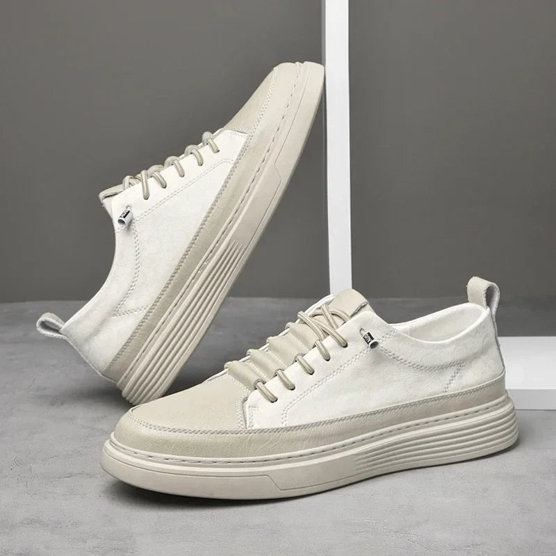 Giuliano - Sneakers en cuir italien