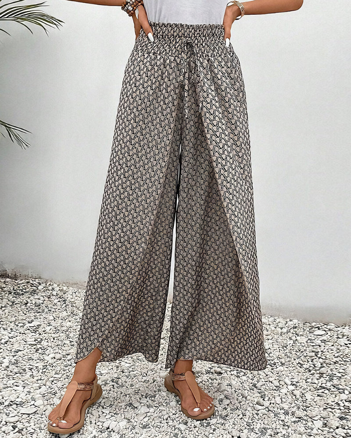 Sahara™ - Pantalon Décontracté à Jambes Larges