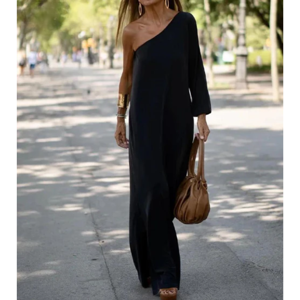 Aiden™ - Robe Élégante à Epaule Unique