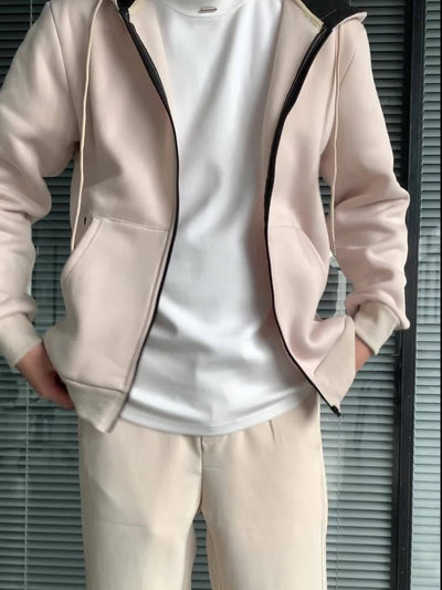 Felpa con Cappuccio e Zip