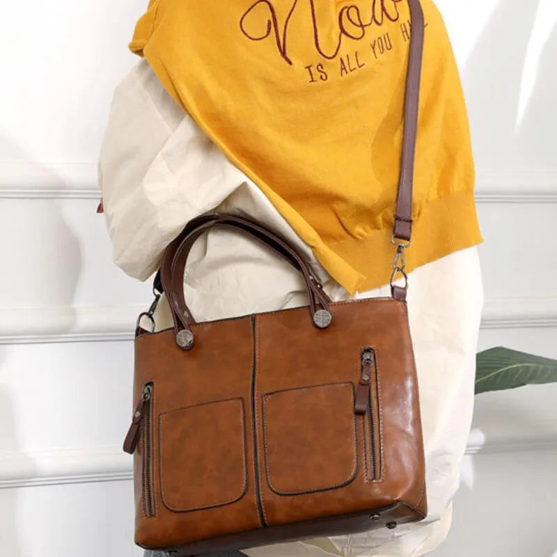 Poppy | Sac à épaule en cuir