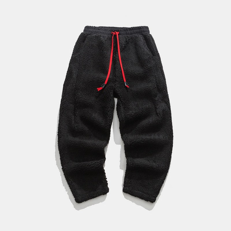 Fabian - Pantalons en polaire de laine d'agneau