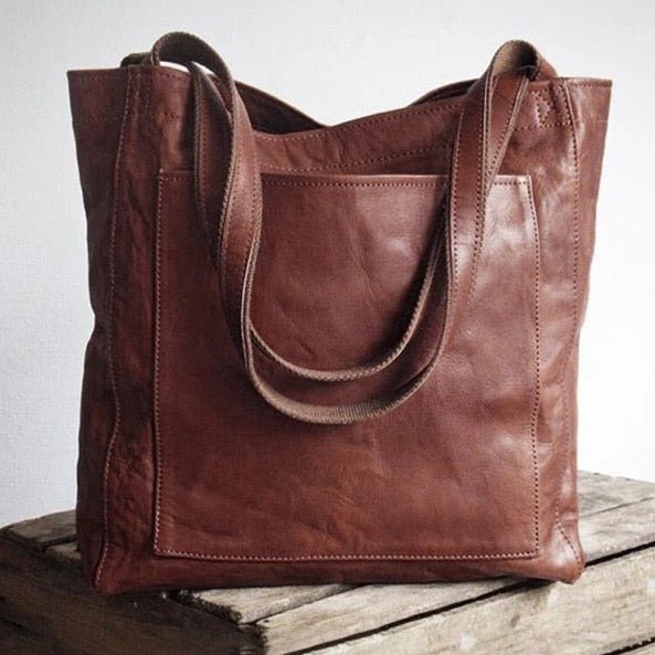 JansenStyle™ Dagmar - Élégant sac à main en cuir