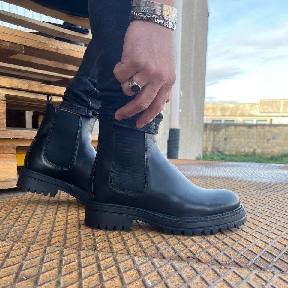 Beatles - Bottes Chelsea en cuir