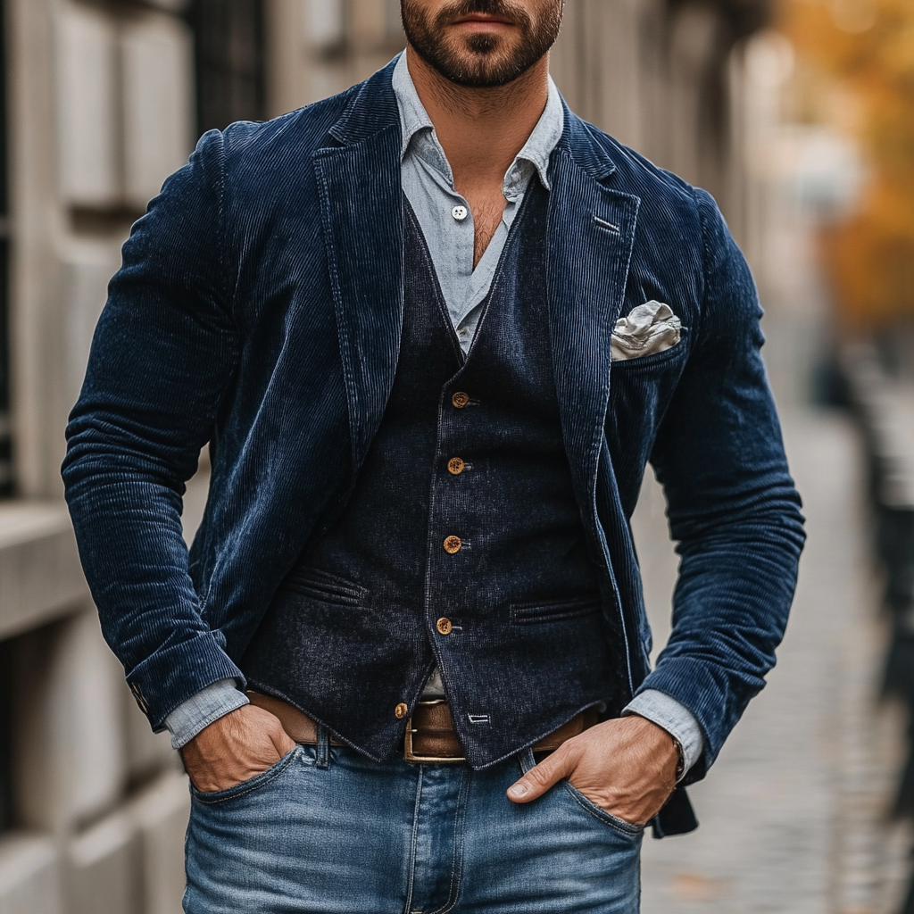 Patricio™ - blazer classique et gilet