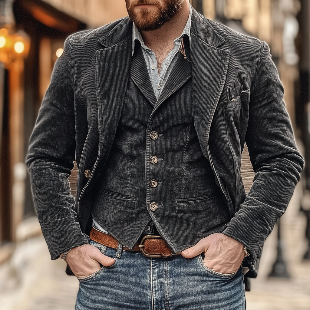 Patricio™ - blazer classique et gilet